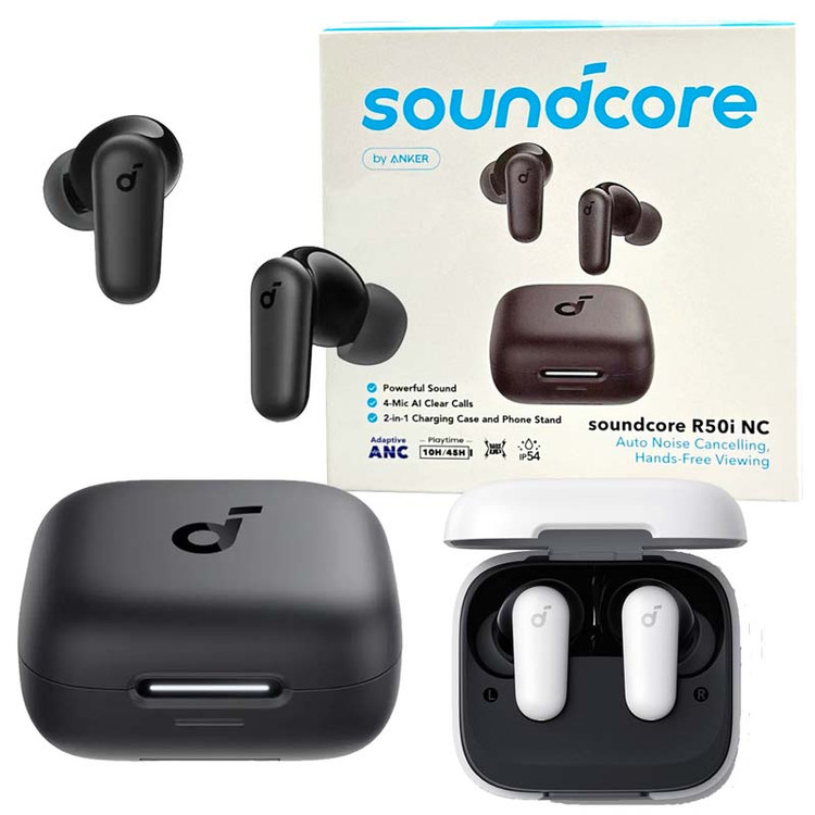 هندزفری بیسیم انکر Soundcore R50i NC با نویز کنسلینگ فعال (ANC)