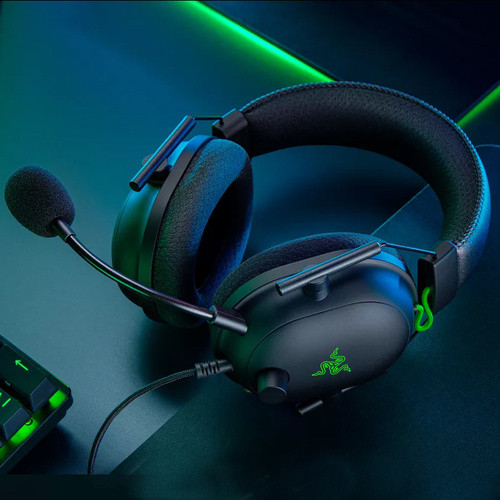 هدست گیمینگ Razer BlackShark V2 X | صدای فراگیر 7.1 و میکروفون HyperClear با گارانتی