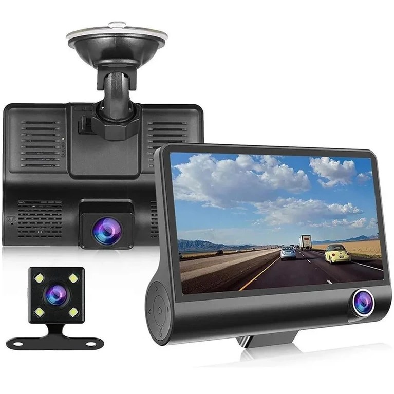 دوربین خودرو ثبت وقایع سه لنزه مدل AK-J503 کیفیت ۱۰۸۰P