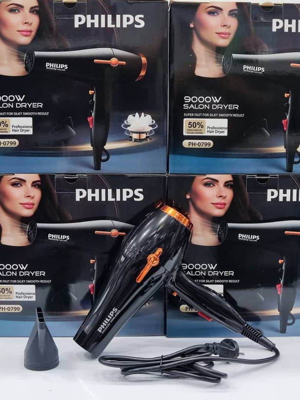 سشوار فیلیپس مدل PH-0799 با توان ۹۰۰۰ وات