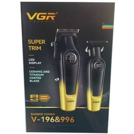 ست ماشین اصلاح وی جی آر مدل V-196 و V-996