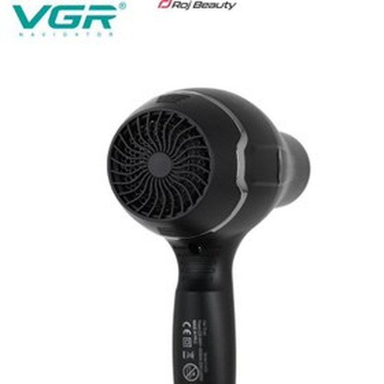 سشوار حرفه ای وی جی آر مدل V-450 با باد سرد و متمرکزکننده