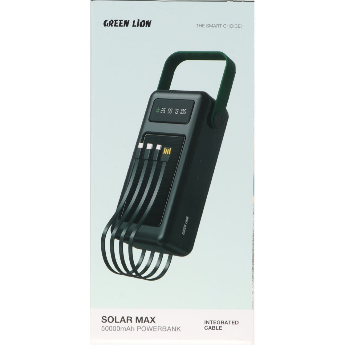 پاوربانک گرین لاین مدل Solar Max ظرفیت 50000 میلی آمپر ساعت