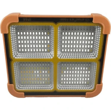 پروژکتور سیار شارژی و پاور بانک خورشیدی کیانگ 100 وات مدل KY-100W