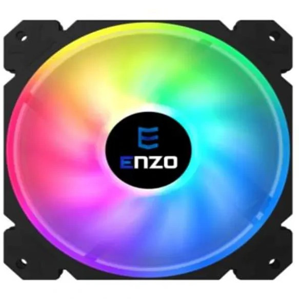 فن کیس انزو مدل FAN-003 RGB سایز ۱۲ سانتی متر