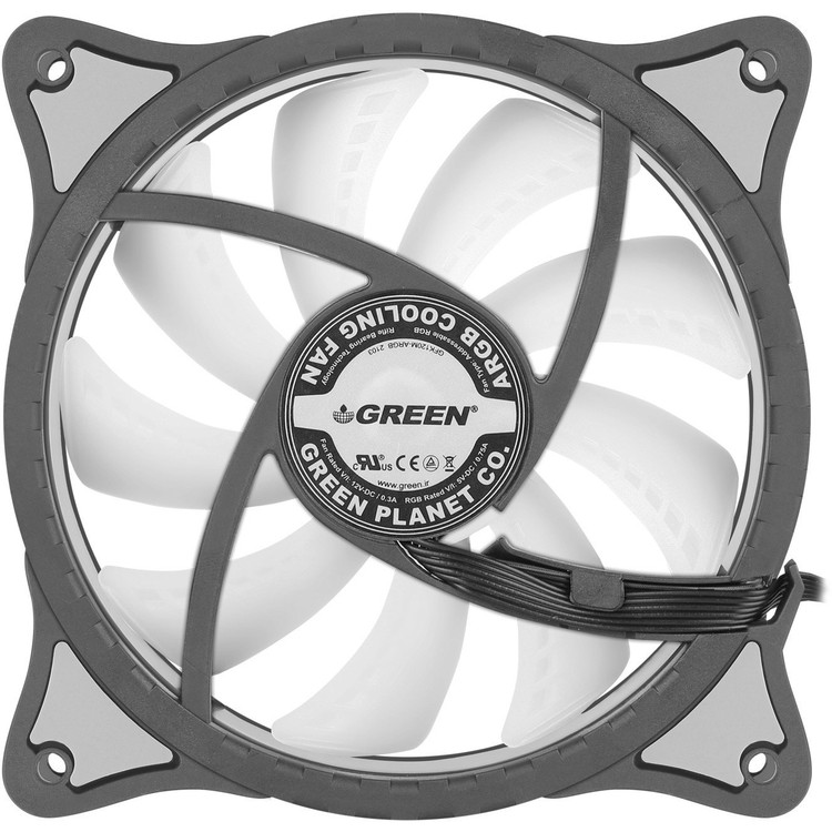 فن کیس گرین مدل GFK120M-ARGB بسته ۳ عددی