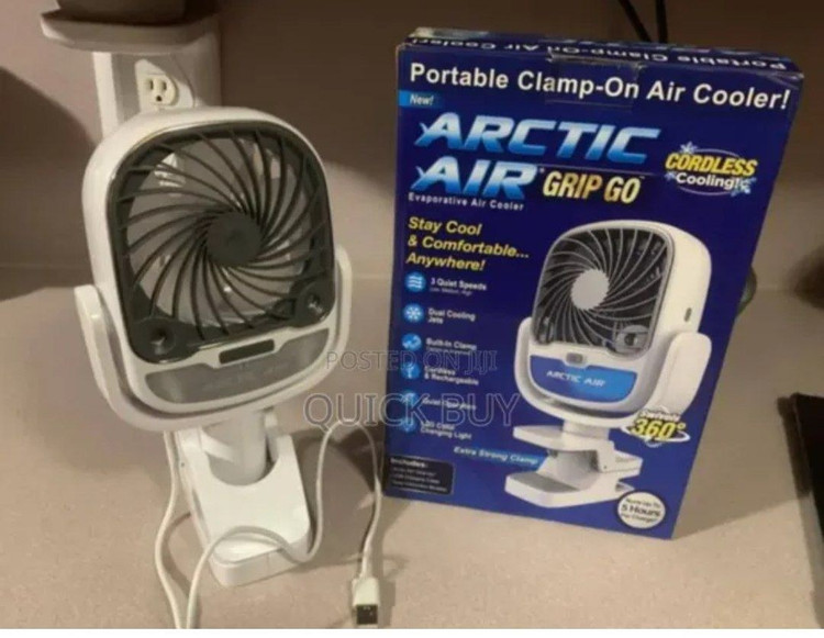 پنکه شارژی مدل ARCTIC COOL CLAMP