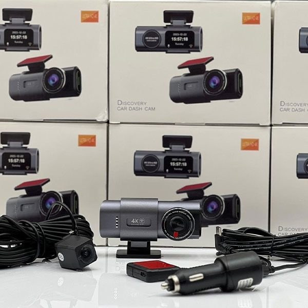 دوربین خودرو DISCOVERY کیفیت ULTRA HD 4K با جی پی اس