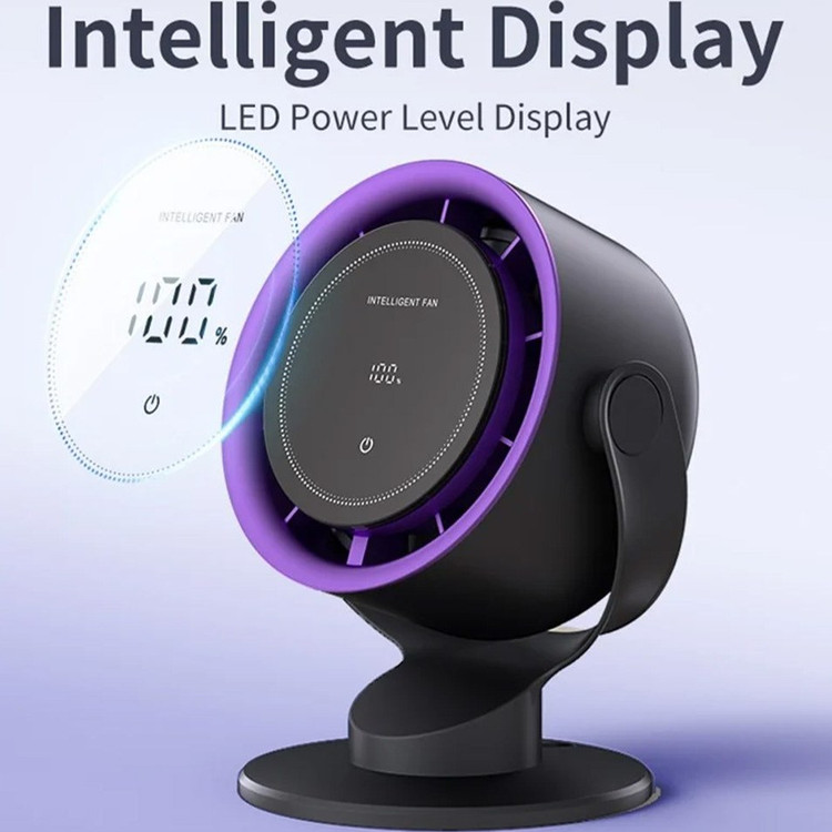 پنکه شارژی صفحه دیجیتال کول کلد مدل k804