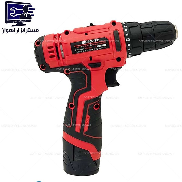 کیت دریل شارژی و ابزار ادون ED-40L-TZ