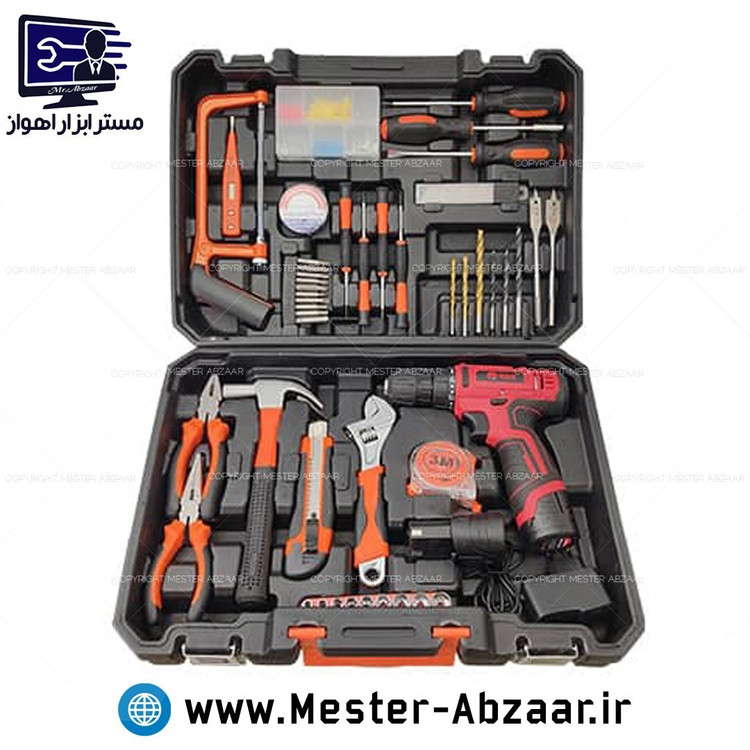 کیت دریل شارژی و ابزار ادون ED-40L-TZ