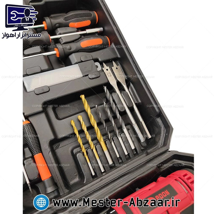کیت دریل شارژی و ابزار ادون ED-40L-TZ