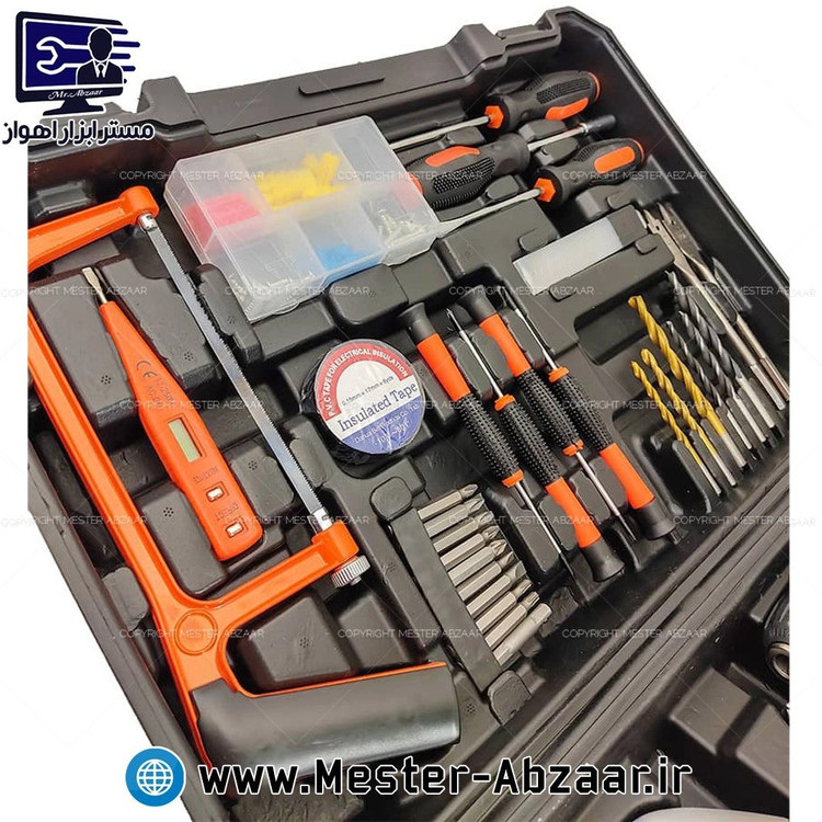 کیت دریل شارژی و ابزار ادون ED-40L-TZ