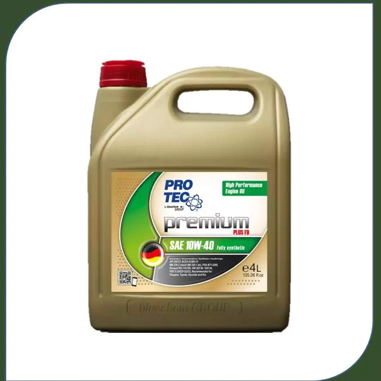 روغن موتور پروتک ۱۰W-40 حجم ۴ لیتر SN