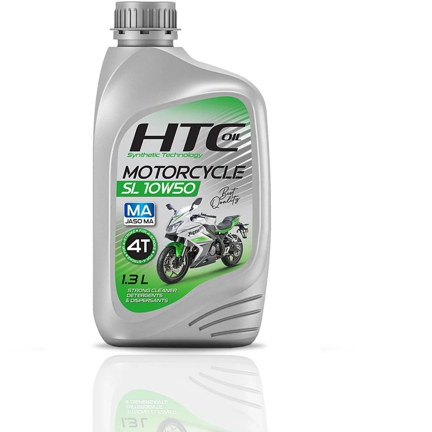 روغن موتور سیکلت اچ تی سی HTC مدل SL حجم ۱.۳ لیتر ۱۰W-50