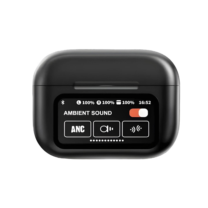 هدفون بیسیم مدل ایرپاد پرو 2 ENC LCD-دارای صفحه نمایش لمسی