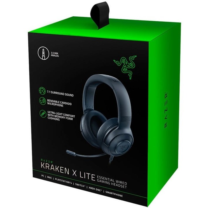 هدست با سیم ریزر مدل Kraken X Essential