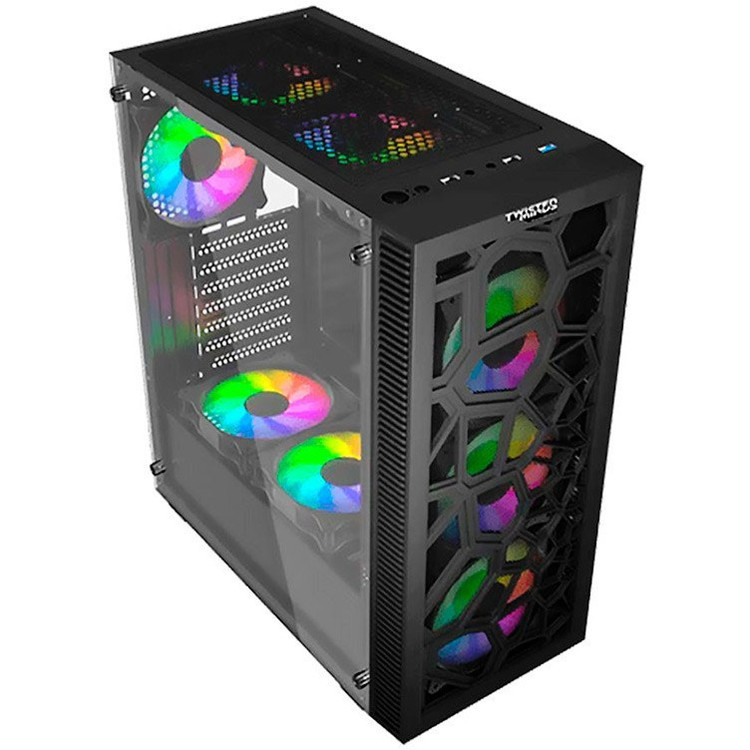 کیس کامپیوتر تویستد مایندز مدل Spider 03 ARGB Mid Tower